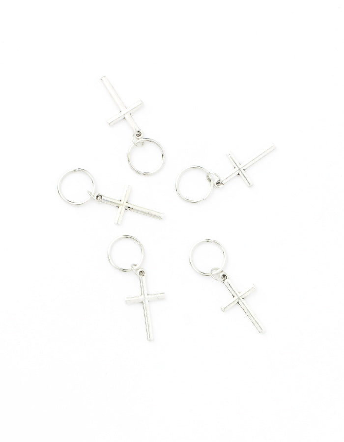 Hair hoop with pendant CROSS AFROline (5pcs)-0