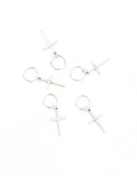 Hair hoop with pendant CROSS AFROline (5pcs)-0